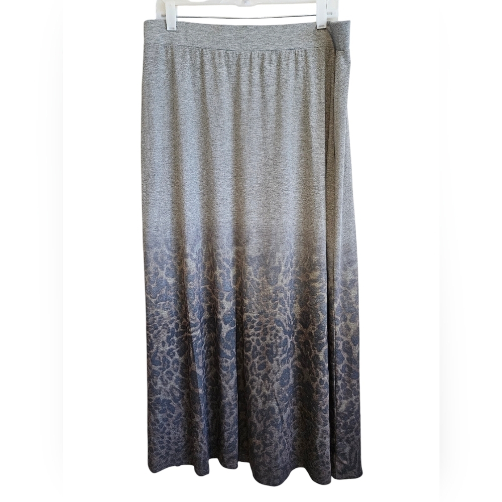 Just be long animal print maxi dress size 1X.